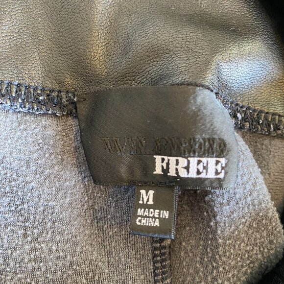 Wilfred Free Daria Pant High Waisted Faux Leather Leggings, Ladies Size Medium - Picture 6 of 6